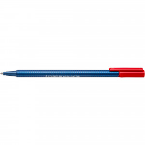 Staedtler 437 Triplus Ballpoint Pens Medium 1mm Red Pack of 10