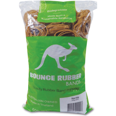 Bounce Rubber Bands Size 35 Bag 500gm