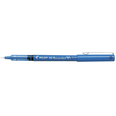 Pilot BX-V5 Hi-Tecpoint Pen Rollerball Extra Fine 0.5mm Blue