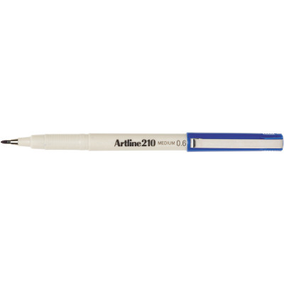 Artline 210 Fineliner Pen 0.6mm Blue
