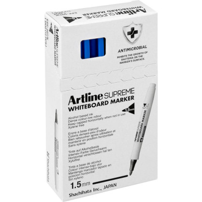 Artline Supreme Whiteboard Marker Bullet 1.5mm Blue