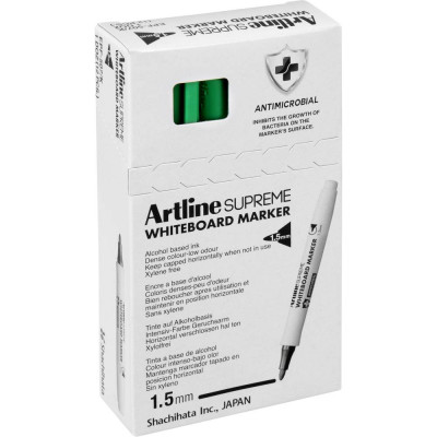 Artline Supreme Whiteboard Marker Bullet 1.5mm Green