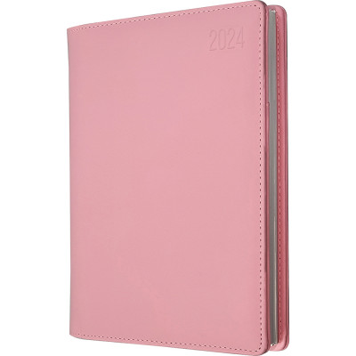 Debden Associate II Diary A5 Day To Page Pink